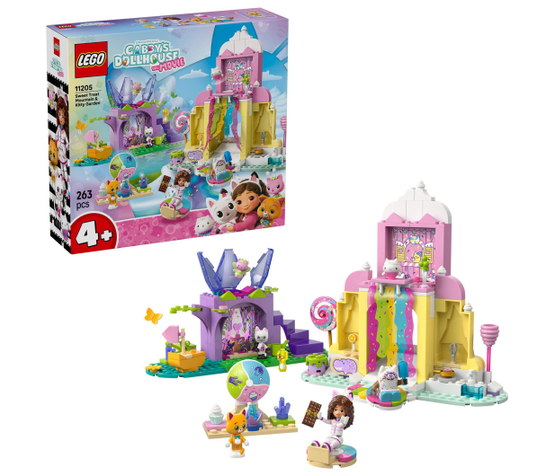 LEGO Koci domek Gabi 11205 Łakociowa Góra i Kiciowy Ogródek - 1331697 - zdjęcie